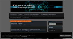 Desktop Screenshot of freidenkerin.com
