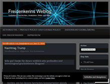 Tablet Screenshot of freidenkerin.com